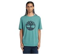 Timberland Northwood Tree Logo Short Sleeve Tee Sea Pine size XL | Print T-Shirts Outlet | Men XL