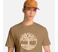 Timberland Northwood Tree Logo SS Tee Tannin