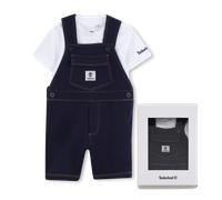 Timberland - Overalls And T-shirt Set - Navy - Boy - 3 Months