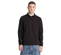 Timberland Oyster River Chest Logo Ls Polo Regular Black size L | Longsleeves Outlet | Men | Black L