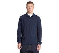 Timberland Oyster River Chest Logo Ls Polo Regular Dark Sapphire size L | Longsleeves Outlet | Men | Blue L