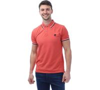 (M, Pink) Timberland Mens Oyster River Logo Polo Shirt