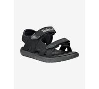Timberland Perkins Row 2 Strap Youth Sandals Black EU 34 Boys,Girls