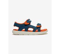 Timberland Perkins Row 2-Strap Sandals dark blue orange Kids - 32