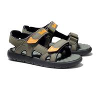 Timberland Perkins Row 2-Strap Sandals Green Yellow Baby - 24