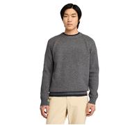 Timberland Phillips Brook Raglan Sleeve Crew Neck Sweater Dark Grey Hea size S | Sweaters Outlet | Men | Gray S