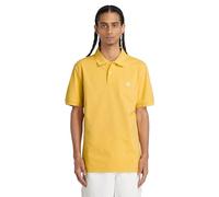 Timberland Pique Short Sleeve Polo Shirt for Men, Mimosa, XL