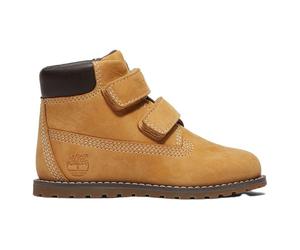 Timberland Pokey Pine Mid Hook & Loop Boot TB1A127M231, yellow, 5 UK Child