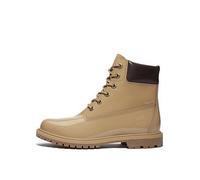 TIMBERLAND Women's Patent Flat Ankle Boots 5 (38) Beige