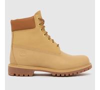 Timberland Premium 6 Inch Boots in Beige UK 12.5 (EU 47½)