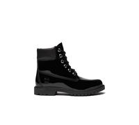 Timberland Premium 6 In Lace Waterproof Boot Patent Leather, Black, Size 3, Women Black