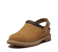 Timberland Premium Clog Women's Nubuck Clog, Yellow Wheat Nubuck, 4 UK