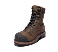 Timberland PRO Boondock Men's HD Logger 8" Composite Waterproof Industrial Work Boots, Turkish Coffee 2024, 7 UK