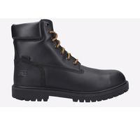 Timberland Pro Men's 'Iconic' Leather Safety Boots in Black | Size: 6.5 Timberland Pro Black 6.5