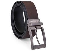 Timberland PRO Men's 38mm Harness Roller Reversible Leather Belt, Brown/Black, 42