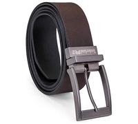 Timberland PRO Men's 38mm Harness Roller Reversible Leather Belt, Brown/Black, 52