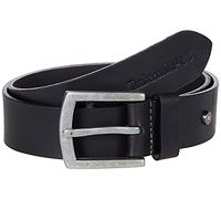 Timberland PRO Men's 40mm Workwear Leather Belt, Black/Rivet, 42