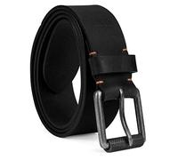 Timberland PRO Men's 40mm Workwear Leather Belt, Black/Roller Buckley, 34