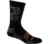Timberland Pro Big Logo Half Cushion Crew Sock 3 Pack Black Size: XL C XL