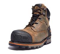 Timberland PRO Men's Boondock 6 Inch Waterproof Non-Insulated Work Boot,Brown Oiled Distressed,9 M US