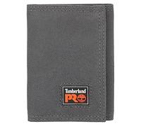 Timberland PRO Men's Cordura Nylon RFID Trifold Wallet with ID Window, Navy (Reflective), 4.5 x 1 x 3 in, Cordura Nylon RFID Trifold Wallet with Id Window