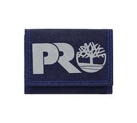 Timberland PRO Men's Cordura Nylon RFID Trifold Wallet with ID Window, Navy (Reflective), 4.5 x 1 x 3 in, Cordura Nylon RFID Trifold Wallet with Id Window