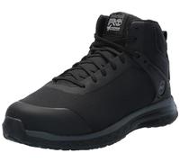 Timberland PRO mens Drivetrain Mid Composite Safety Toe Static Dissipative Industrial Ahletic Work Shoe, Black-2024 New, 8.5 Wide