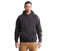 Timberland PRO Men's Hood Honcho Sport Pullover Sweatshirt, Dark Navy/Yellow, S