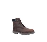 Timberland Pro Men's 'Iconic' Leather Safety Boots in Brown | Size: 6.5 Timberland Pro Brown 6.5