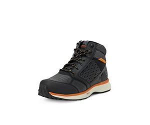 Timberland PRO Mens Reaxion Mid Composite Safety Boots (12 UK) (Black/Orange)