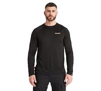 Timberland PRO Men's Wicking Good Long-Sleeve T-Shirt 2.0, Black, 3XL