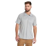 Timberland PRO Men's Wicking Good Short-Sleeve Polo Shirt, Grey, XL