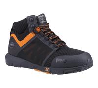 Timberland Pro Radius Mid S1 Safety Boots Black/Orange UK11 Colour: Bl UK11 - EU46 - US12