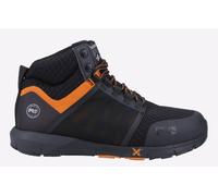 Timberland Pro Radius Mid S1 Safety Boots Black/Orange UK12 Colour: Bl UK12 - EU47 - US13