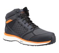 Timberland Pro Reaxion Mid Black/Orange Mens Synthetic + Textile Safety Hikers