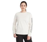 Timberland PRO Women's Core Long Sleeve T-Shirt, Vintage White, XL