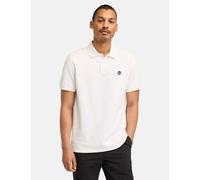 Timberland Pure Cotton Pique Polo Shirt White