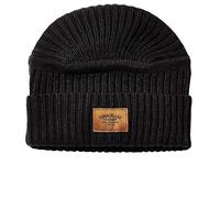 Timberland Ribbed Beanie (EU) Men's Hat, Black, One Size