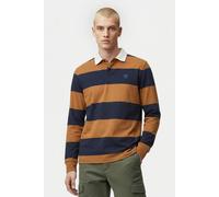 Timberland Rugby Long Sleeve Polo Dark Sapphire/wheat Boot size M | Casual Shirts Outlet | Men | Blue M