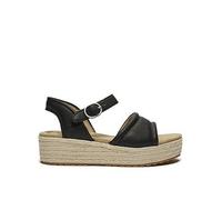 Timberland Santorini Sun Backstrap Sandal - Black Full Grain, Black, Size 6, Women Black