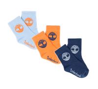 Timberland - Set Of 3 Pairs Of Socks - Slate Blue - Boy - Size 19