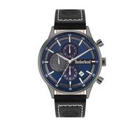 Timberland Shackford-Z Black Leather Strap Watch - W7695