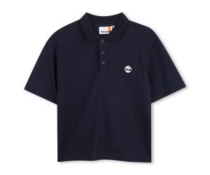 Timberland - Short-sleeved Polo Shirt With Logo - Navy - Boy - 6 Years