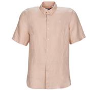 Timberland Short sleeved Shirt SS Mill River Linen Shirt Slim in Pink EU M