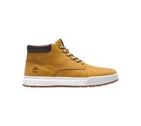 Timberland - Slightly high-top leather sneakers - Maple Grove Mid Lace Up Sneaker Wheat for Men in Leather - Size 9 US - Brown Brown 9 US