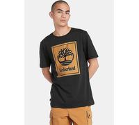 Timberland 'Stack Logo' Print T-Shirt Black