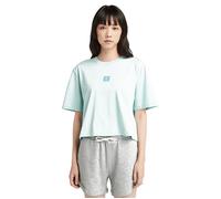 Timberland Stack Logo Short-sleeve Tee Eggshell Blue size M | T-shirts Outlet | Women | White M