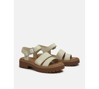 Timberland Stone Street Backstrap Nubuck Womens Sandals - Light Beige - Light Beige - UK5 EU38 US7 Wide