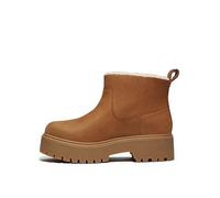 Timberland Stone Street Mid Warm Lined Boot - Rust Nubuck, Brown, Size 3, Women Brown