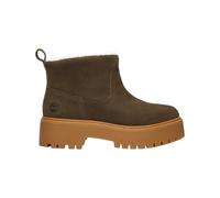 Timberland - Stone Street Mid Warm Lined Boot W Dark Brown Full Grain for Women in Leather - Size 7,5 US 7.5 US